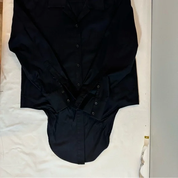 Reformation Hansen Tie Front Button-Up Women’s Shirt Size M. - Picture 7 of 11